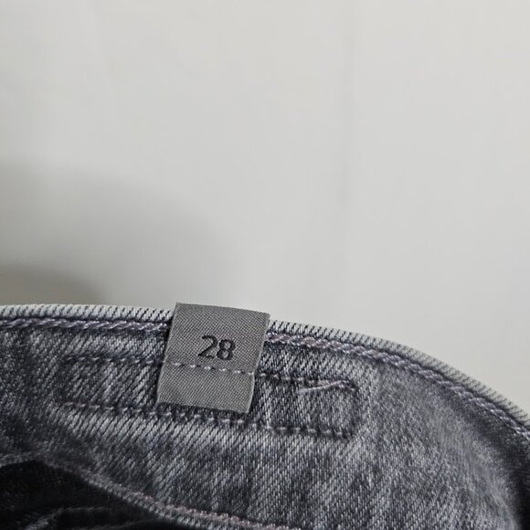 CITIZENS OF HUMANITY Rocket Crop Mid Rise Skinny Jeans GRAY BLACK size 28 Chic - Picture 7 of 10